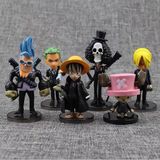 Set 6 Nhân Vật One Piece phong cách Chibi dễ thương No.1